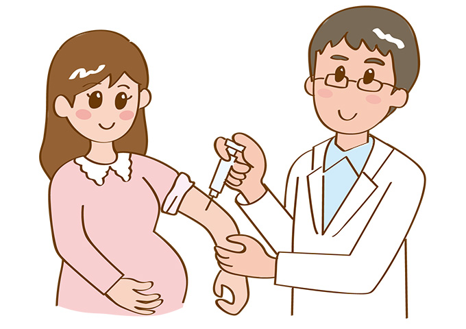 妊婦健診　血液検査